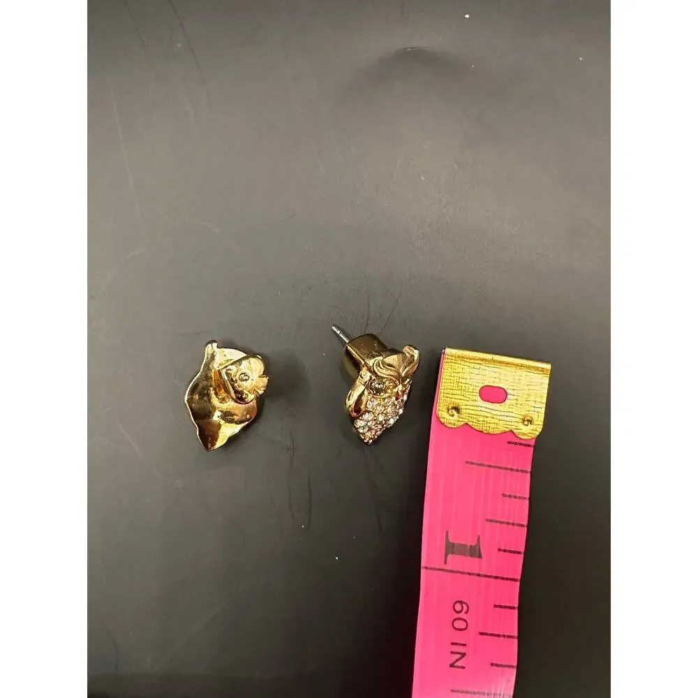 Kate Spade THINGS WE LOVE OWL Earrings Whimsy Animal Designer Stud Jewelry
